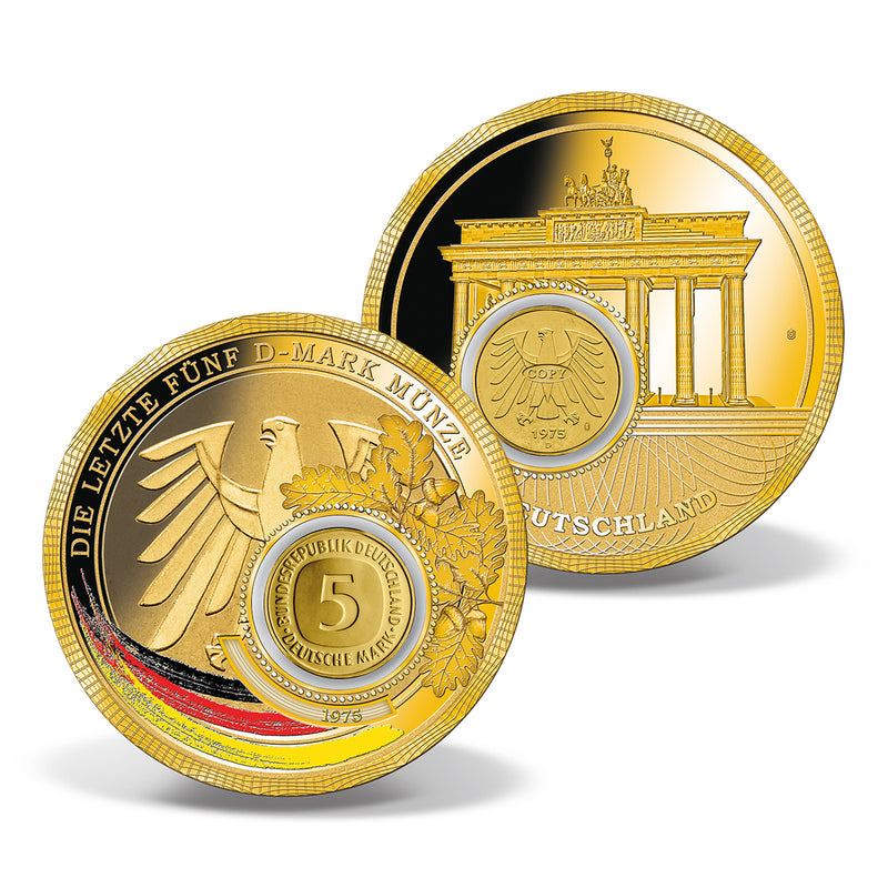 Abbildung einer Goldprägung