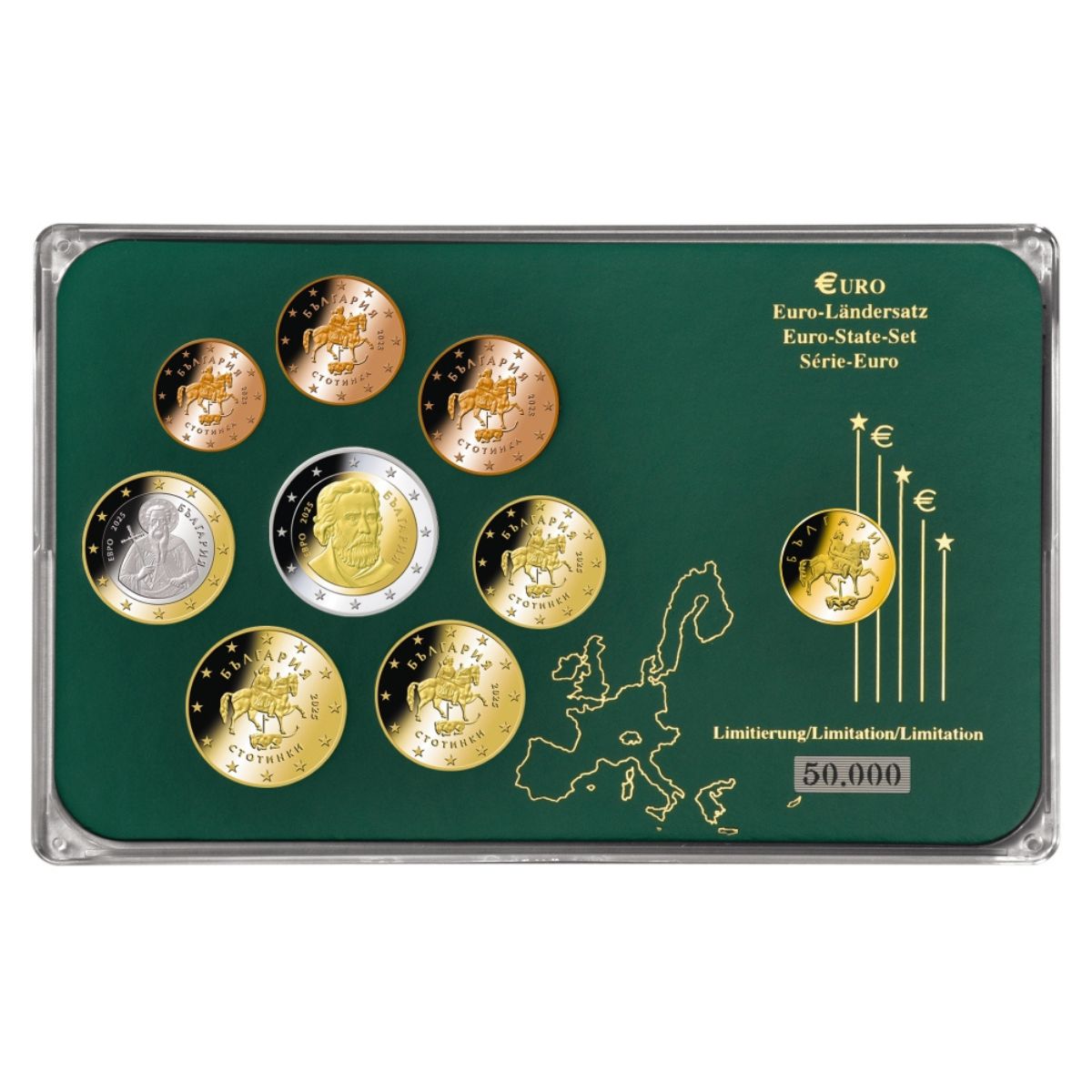 Produktbild von Euro Ländersatz Bulgarien