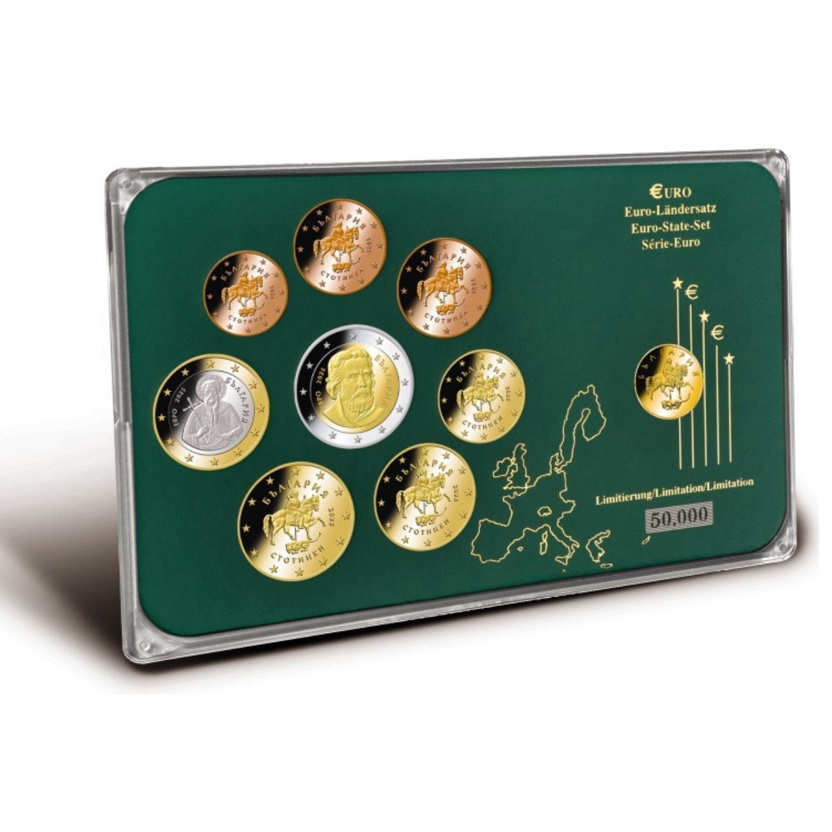 Produktbild von Euro Ländersatz Bulgarien