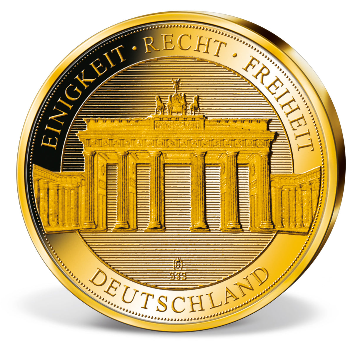 Produktbild von 16er 1/500 Unze Feingold-Münzen Komplett-Set 'Deutschland Edition'