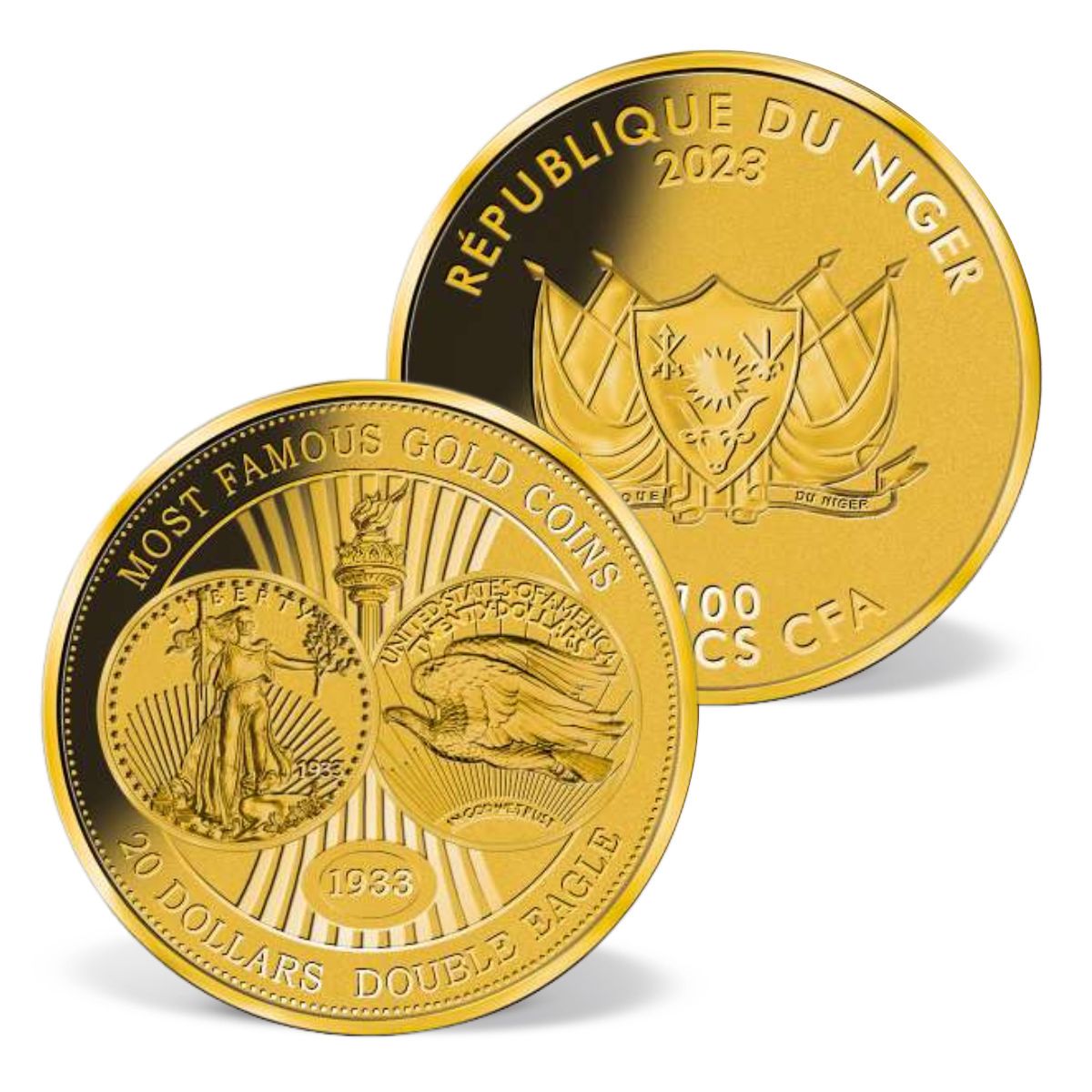 Produktbild von 1/200 Unze Feingold-Münze '20 Dollar Double Eagle'
