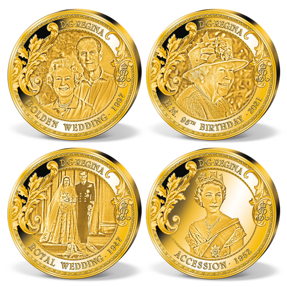 Produktbild von 24er Komplett-Set 'Queen Elizabeth II.'