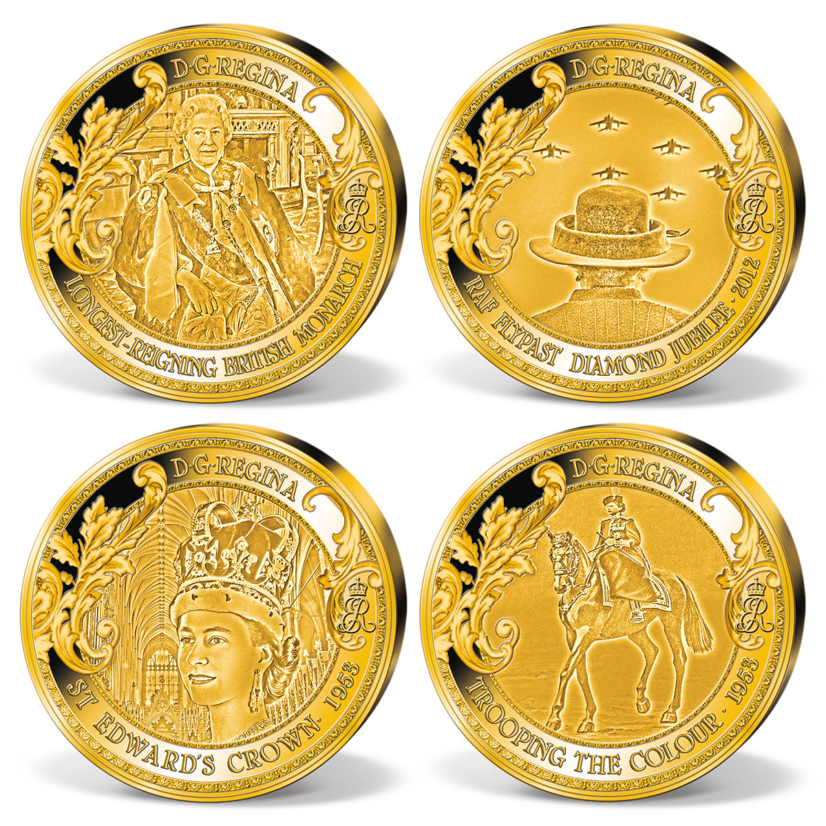 Produktbild von 24er Komplett-Set 'Queen Elizabeth II.'