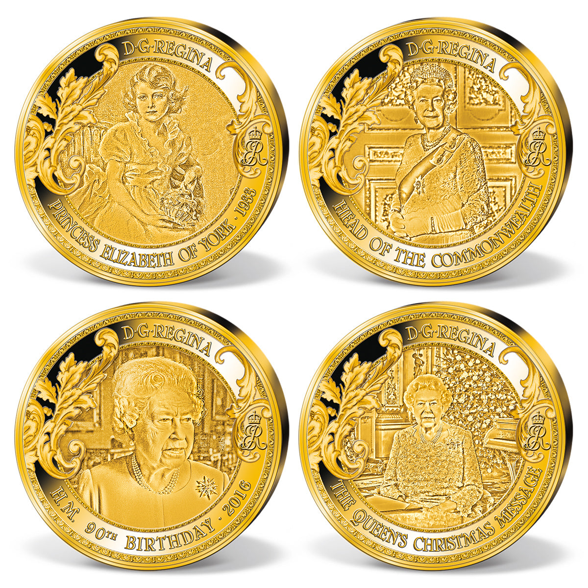 Produktbild von 24er Komplett-Set 'Queen Elizabeth II.'