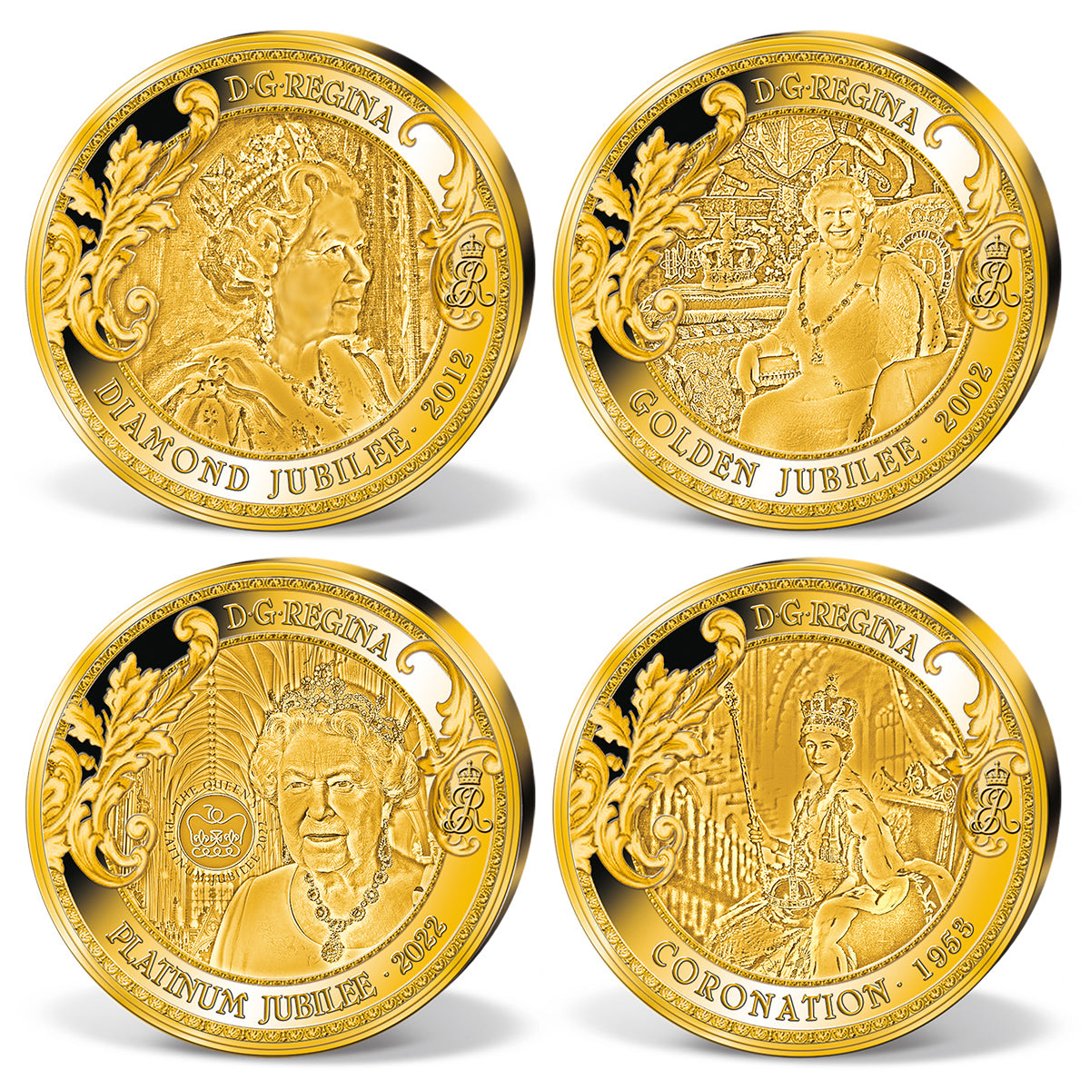 Produktbild von 24er Komplett-Set 'Queen Elizabeth II.'