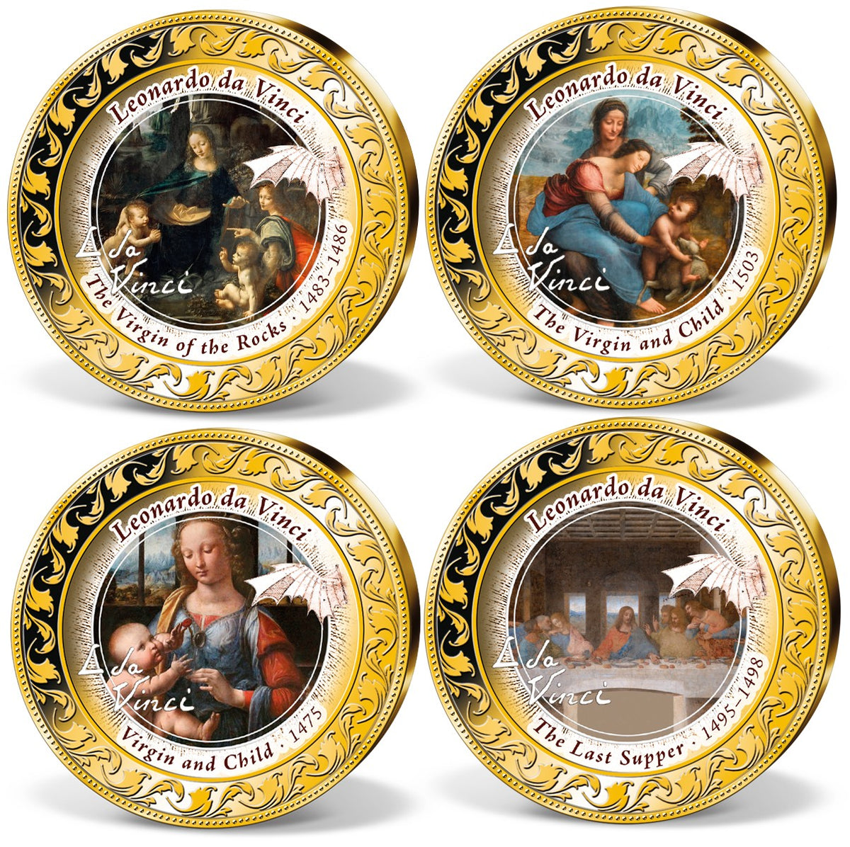 Produktbild von 24er Komplett-Set 'Leonardo da Vinci'
