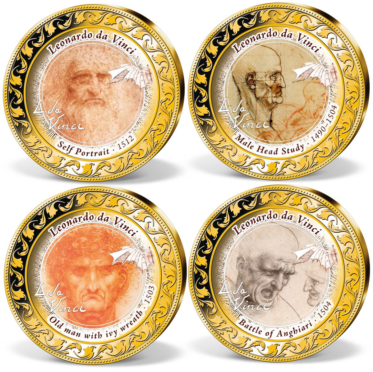 Produktbild von 24er Komplett-Set 'Leonardo da Vinci'