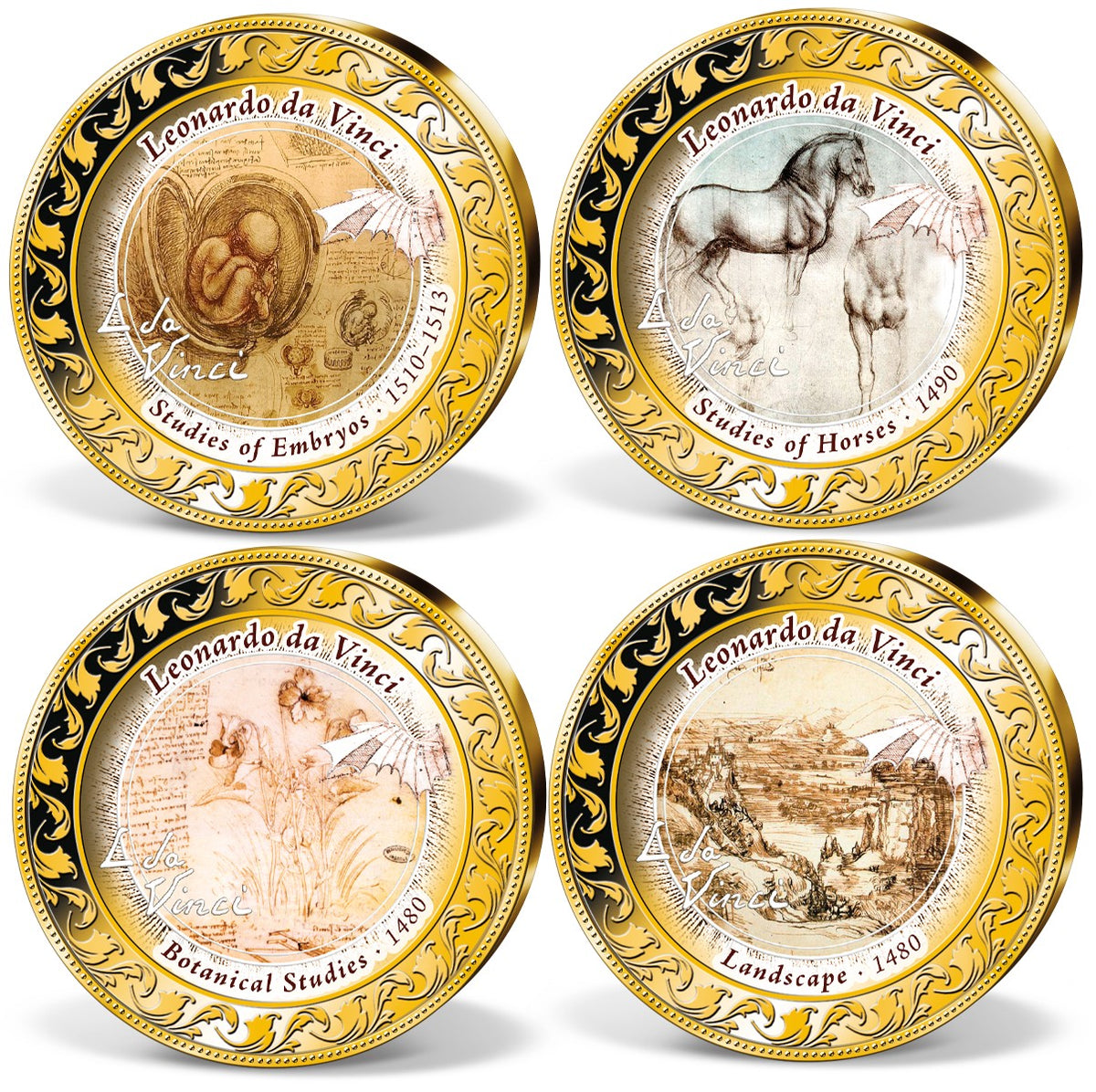 Produktbild von 24er Komplett-Set 'Leonardo da Vinci'