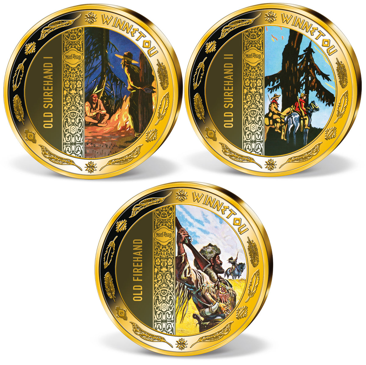 Produktbild von 22er Komplett-Set 'Winnetou'