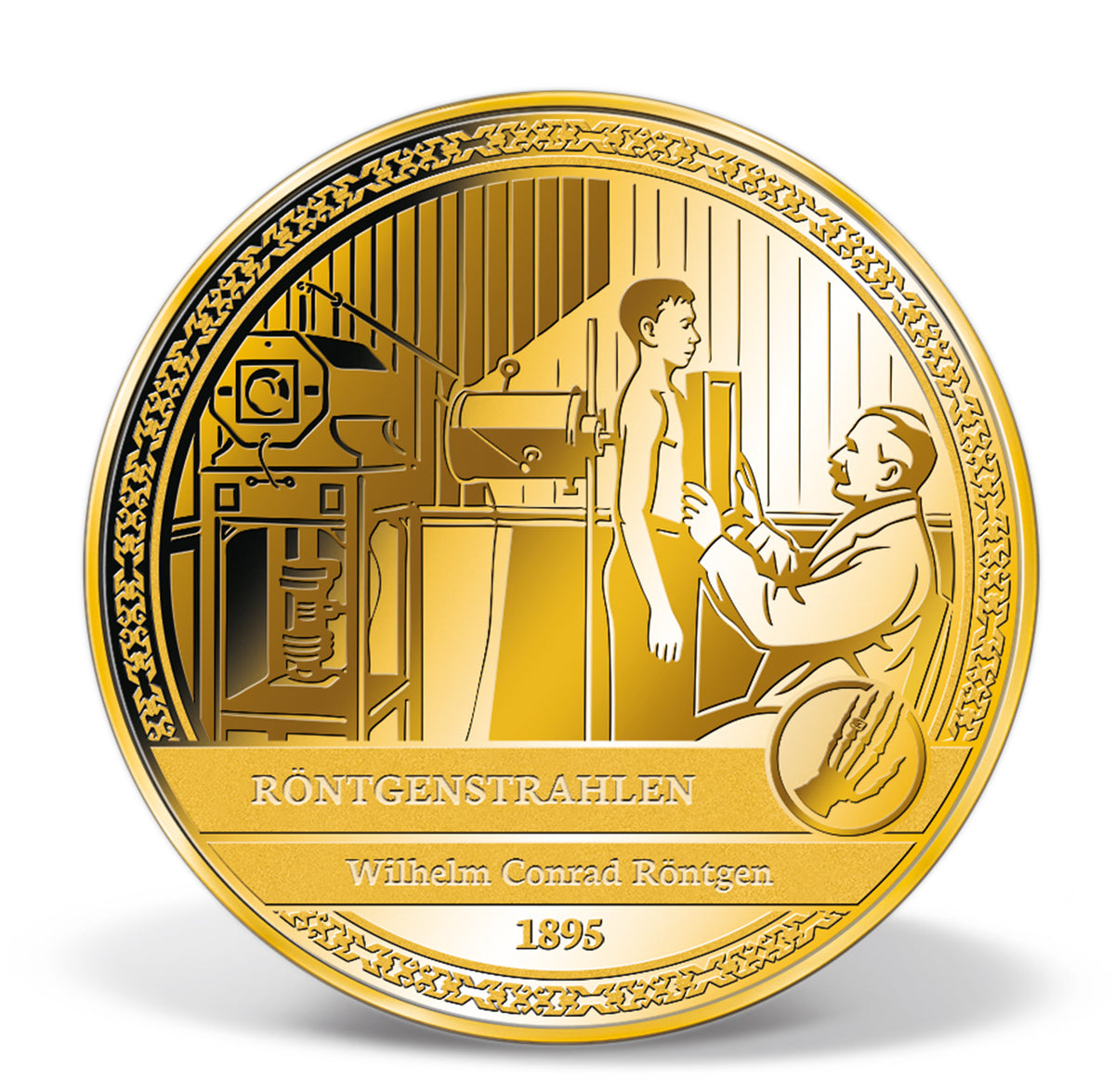 Produktbild von 6er 1/200 Unze Feingold-Münzen Komplett-Set 'Deutscher Erfindergeist'