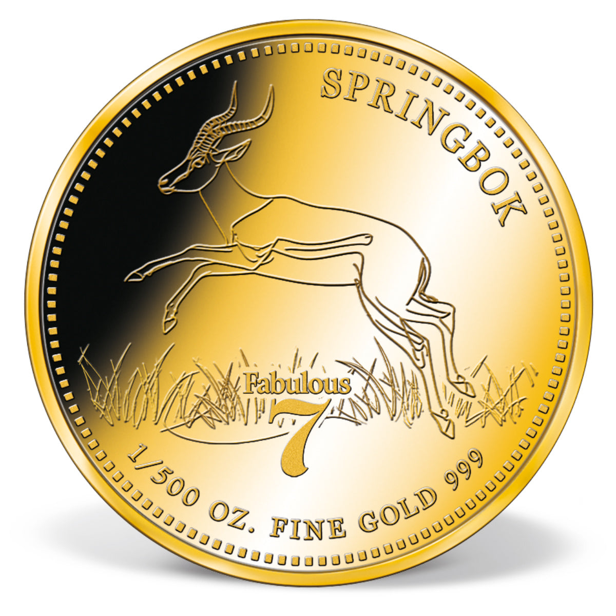 Produktbild von 7er 1/500 Unze Feingold-Münzen-Set 'Fabulous Seven'