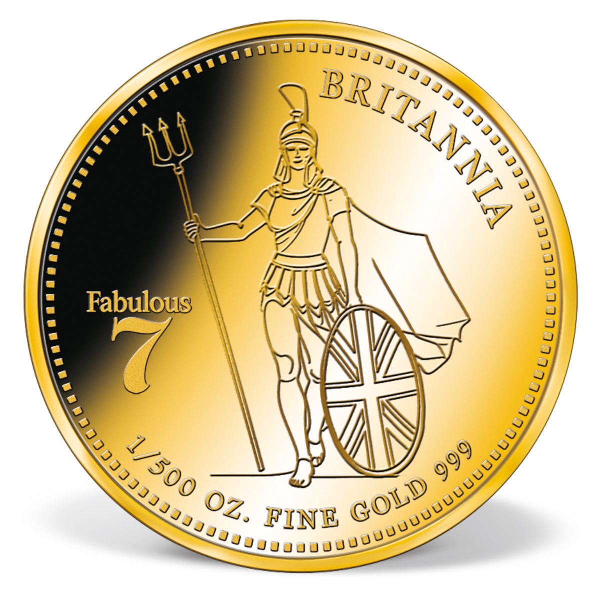 Produktbild von 7er 1/500 Unze Feingold-Münzen-Set 'Fabulous Seven'