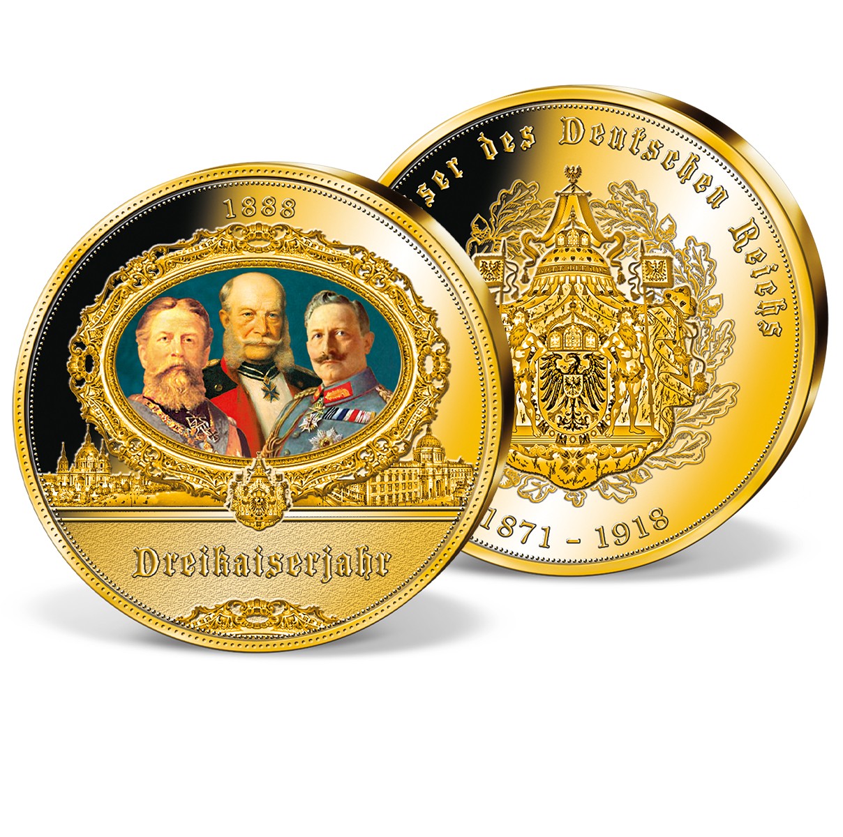Produktbild von Gigantenprägung 'Dreikaiserjahr 1888'