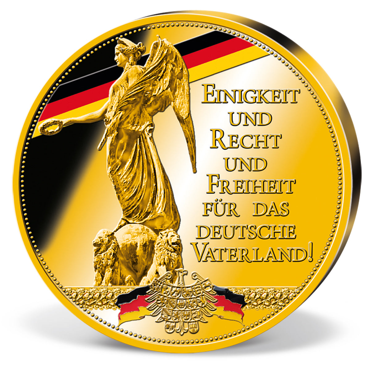 Produktbild von Gigantenprägung 'Deutsche Nationalhymne'