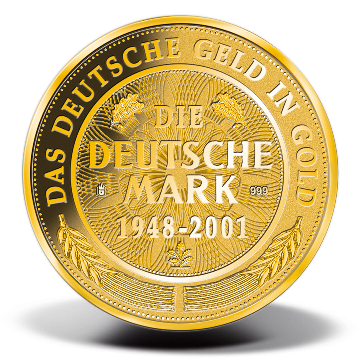 Produktbild von 1/500 Unze Gold-Prägung 'Goldmark 2001'