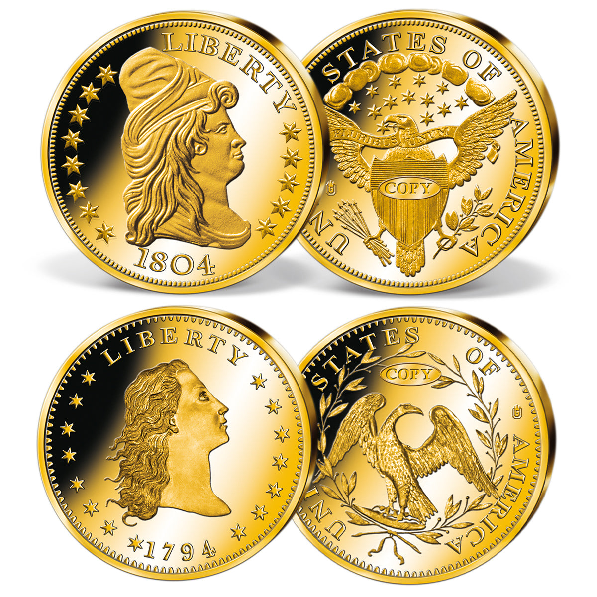 Produktbild von 24er Komplett-Set 'Die teuersten Münzen der Welt'