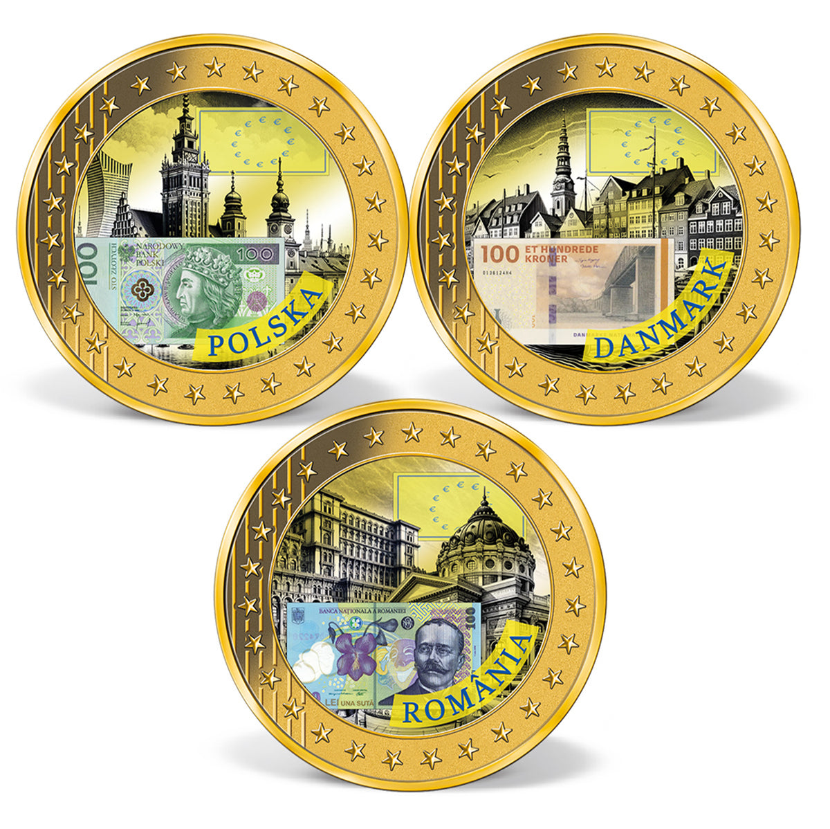 Produktbild von 27er Komplett-Set '25 Jahre Euro Jubiläums-Edition'