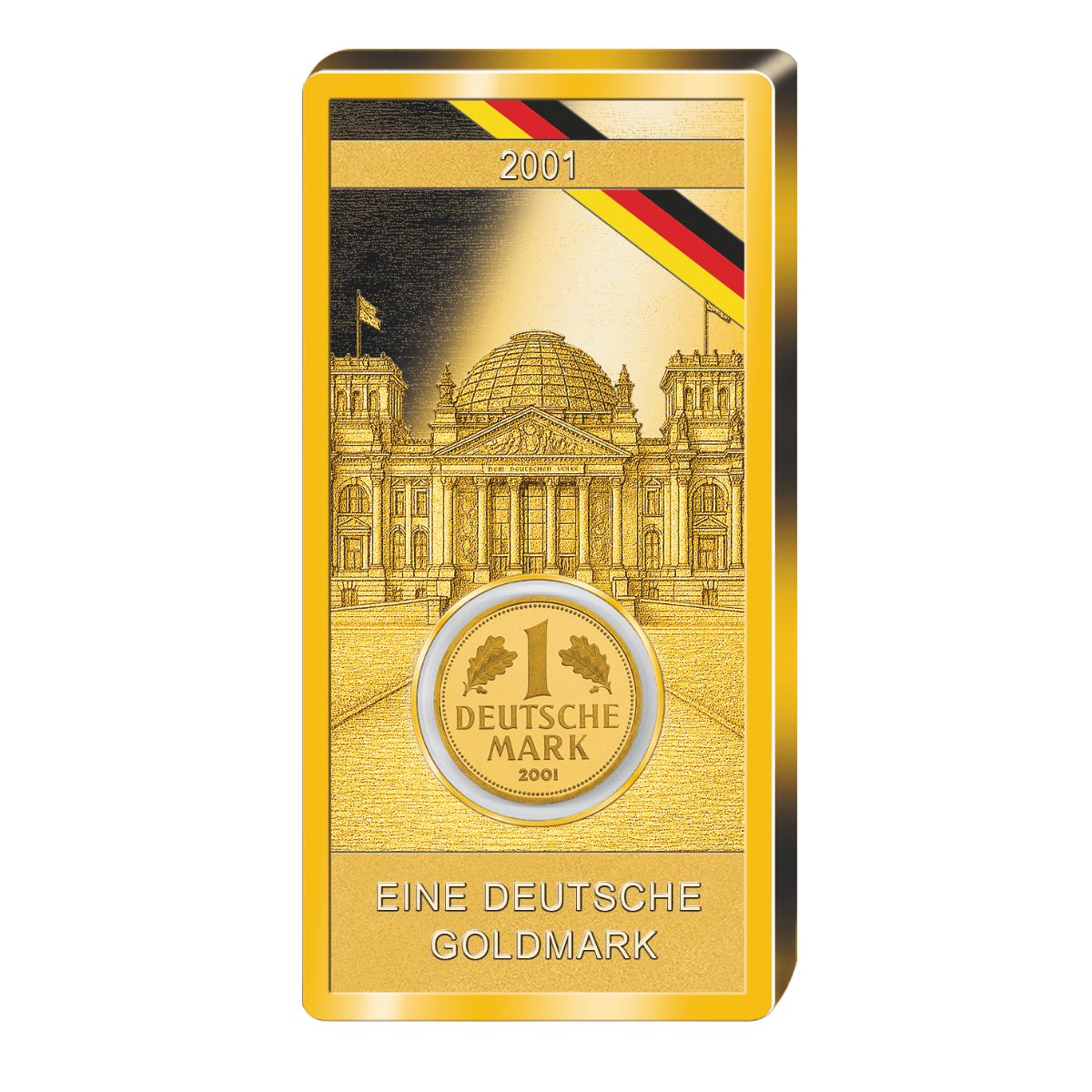 Produktbild von XXXL-Barren "Goldmark 2001"
