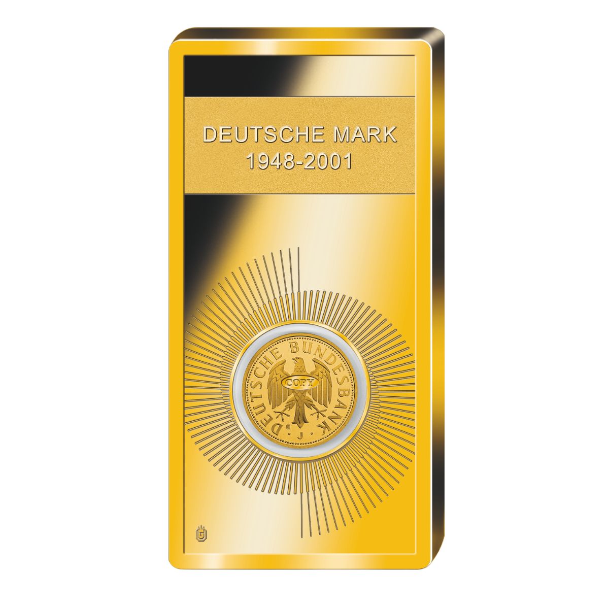Produktbild von XXXL-Barren "Goldmark 2001"