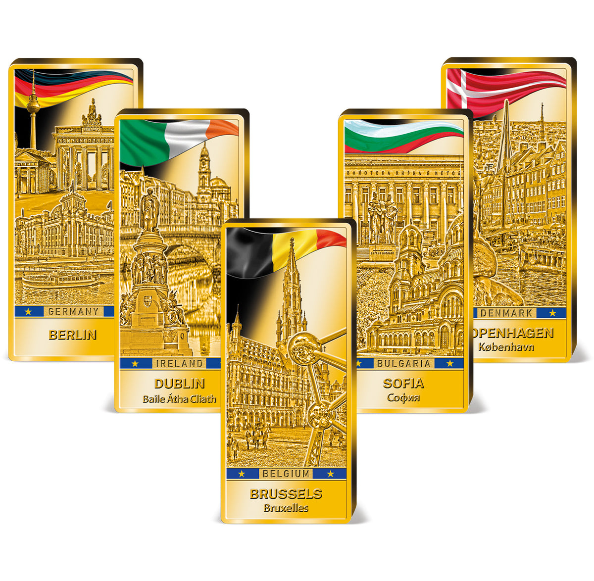 Produktbild von 27er Komplett-Set 'EU Hauptstädte'