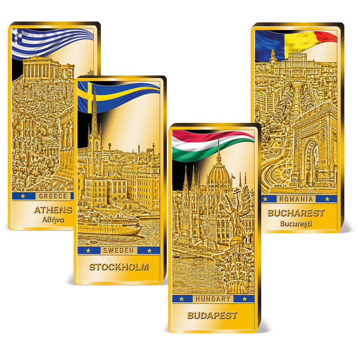 Produktbild von 27er Komplett-Set 'EU Hauptstädte'