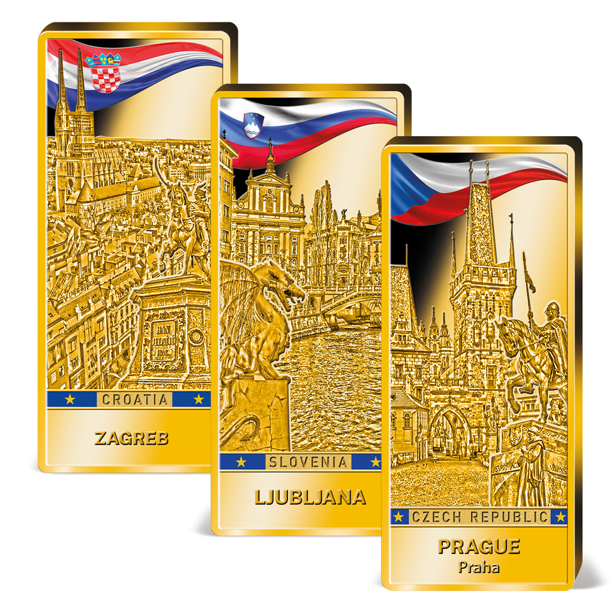 Produktbild von 27er Komplett-Set 'EU Hauptstädte'