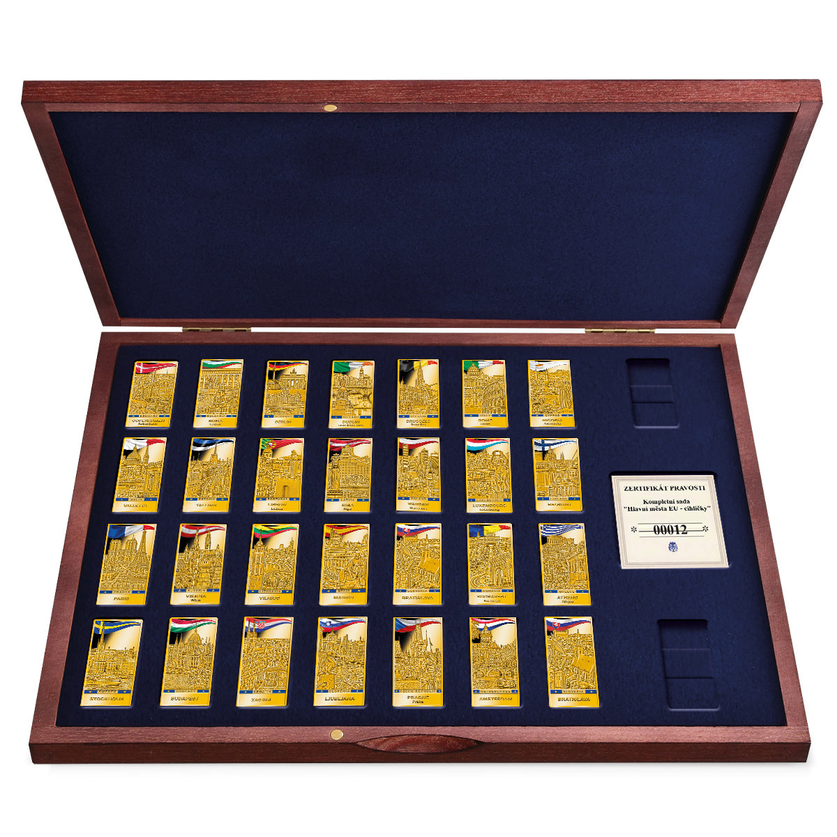 Produktbild von 27er Komplett-Set 'EU Hauptstädte'