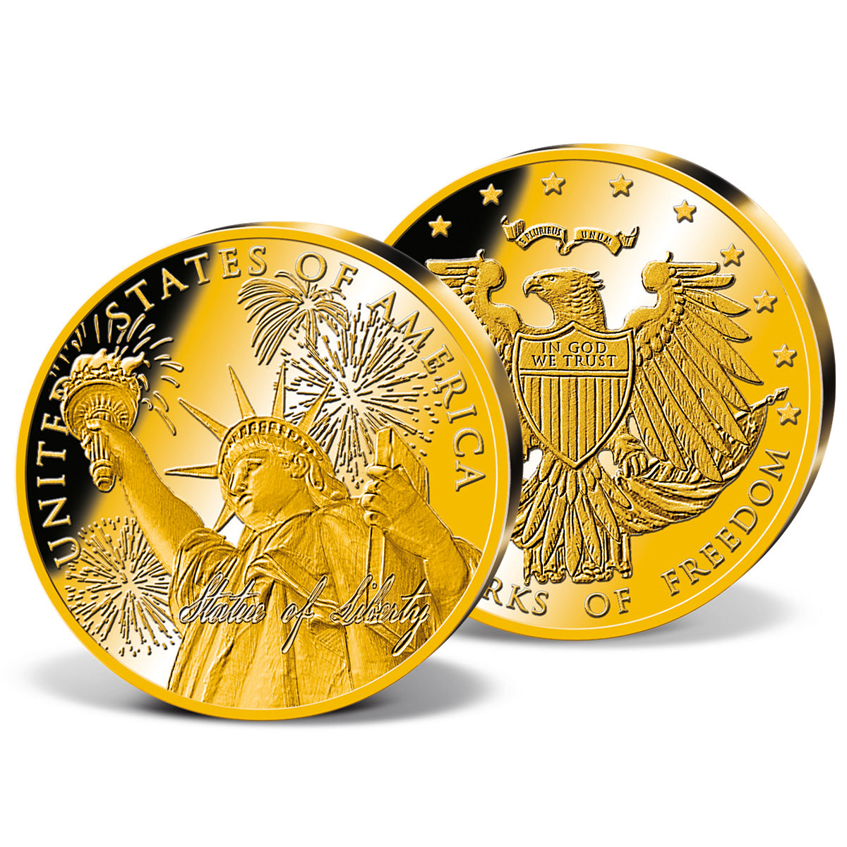Produktbild von Feingold-Prägung 'Statue of Liberty'