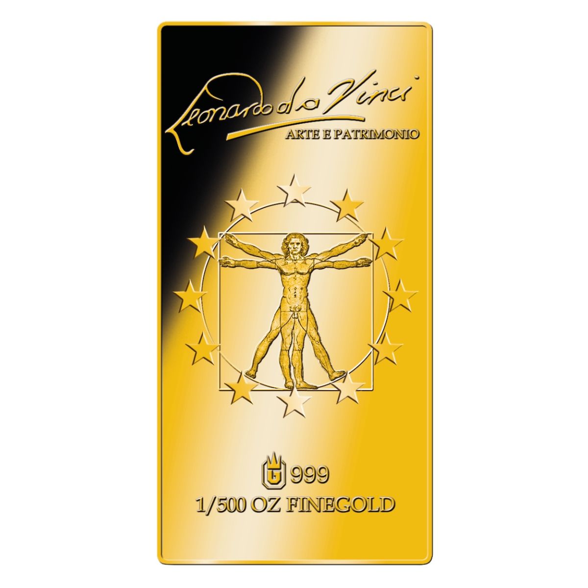 Produktbild von 1/500 Unze Feingold-Barren 'Mona Lisa'