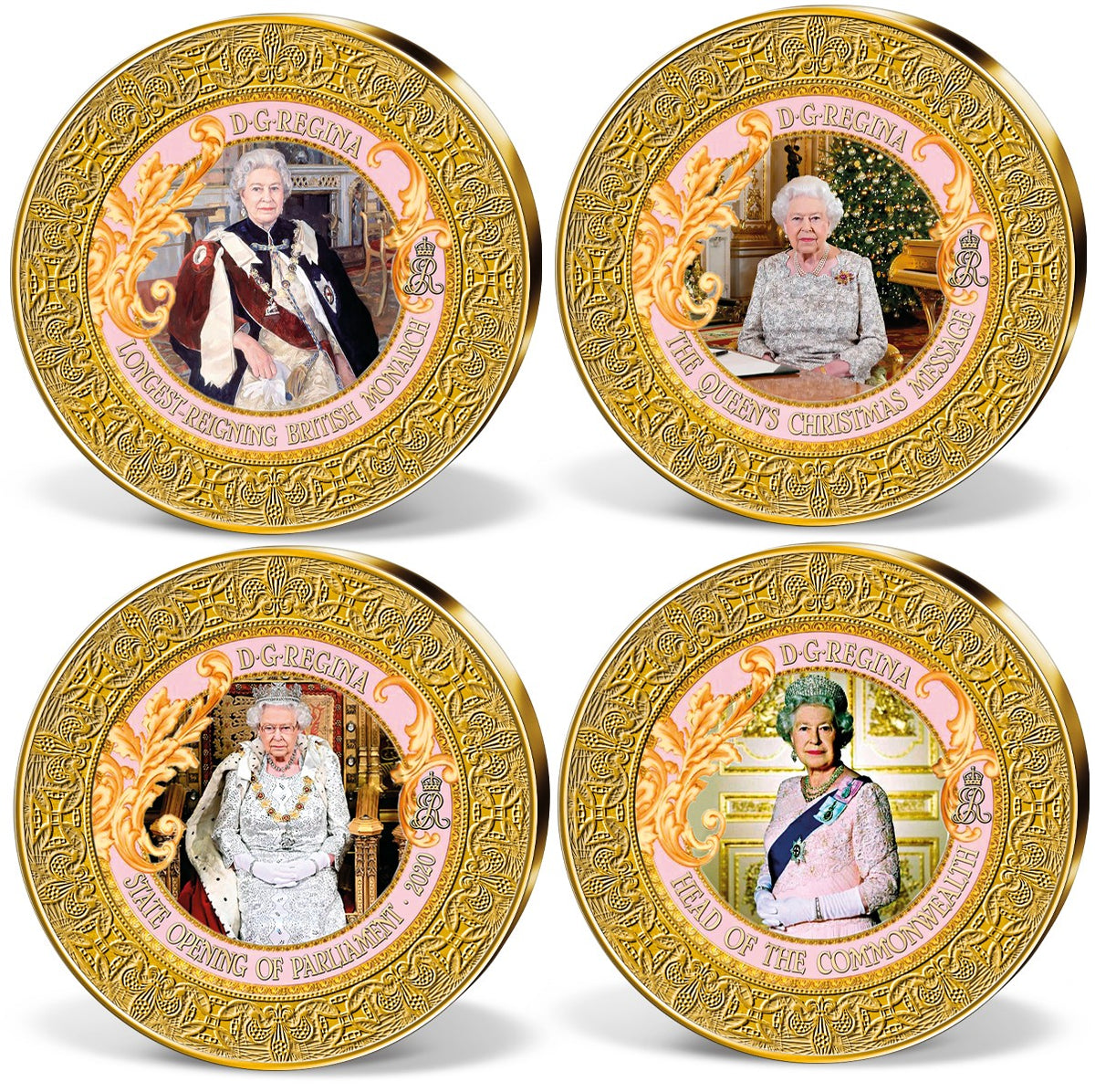 Produktbild von 24er Komplett-Set 'Queen Elizabeth - Momente der Herrschaft'