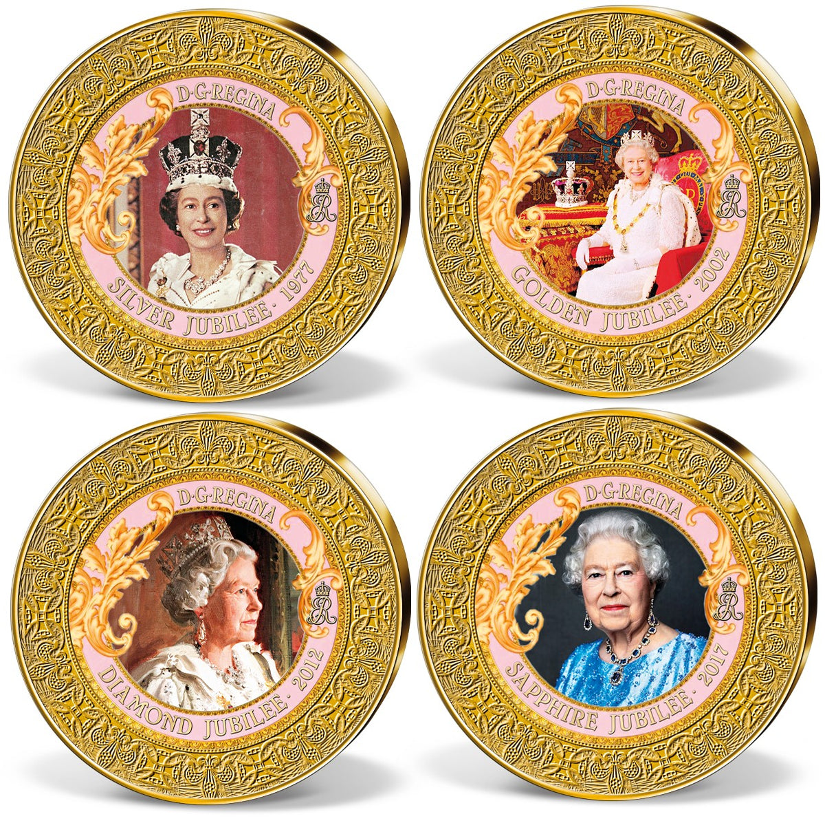 Produktbild von 24er Komplett-Set 'Queen Elizabeth - Momente der Herrschaft'