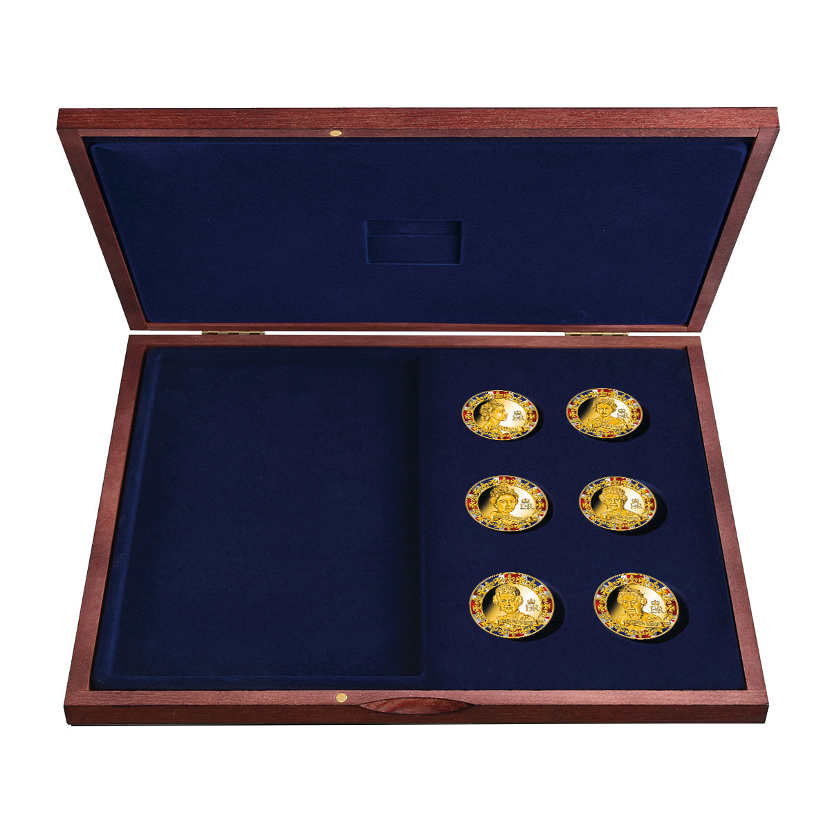 Produktbild von 6er Komplett-Set 'Queen Platinum Jubilee'