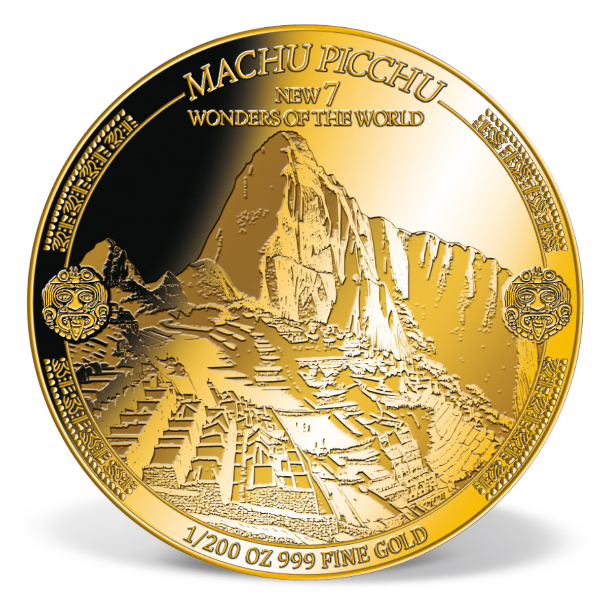 Produktbild von 7er 1/200 oz Feingold-Münzen-Set 'Weltwunder der Moderne'