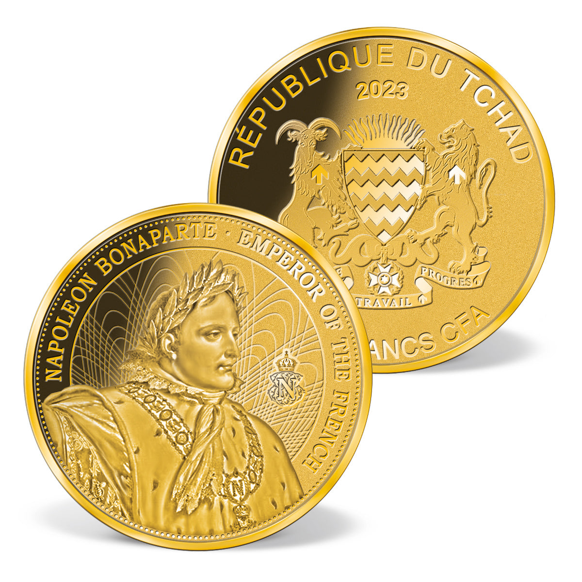 Produktbild von 1/200 Unze Feingold-Münze 'Napoleon Bonaparte'