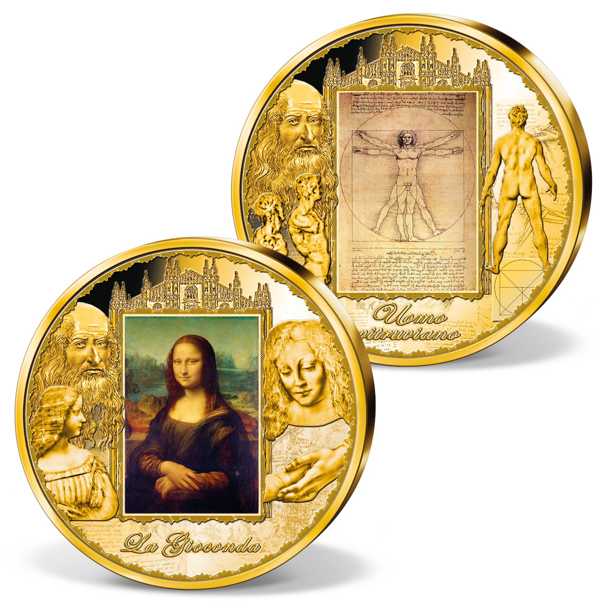 Produktbild von 10er Komplett-Set 'Leonardo da Vinci'