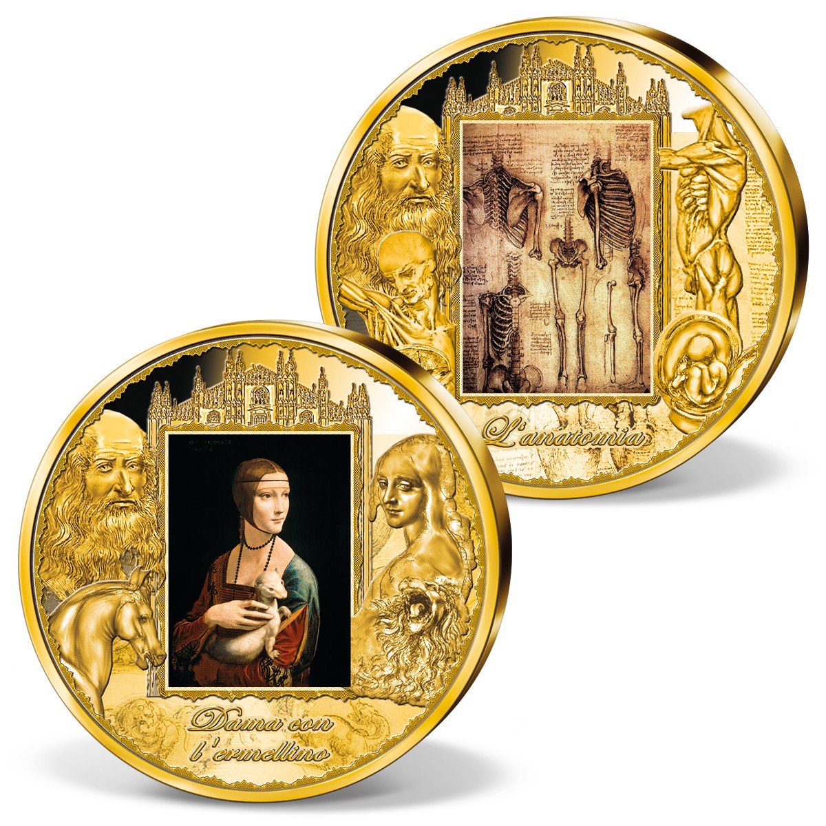 Produktbild von 10er Komplett-Set 'Leonardo da Vinci'