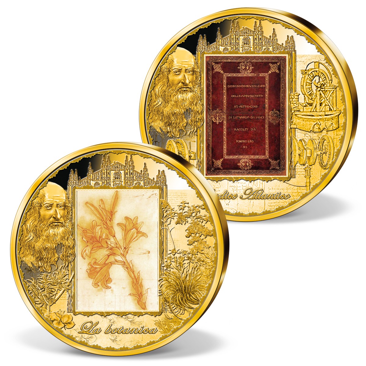 Produktbild von 10er Komplett-Set 'Leonardo da Vinci'