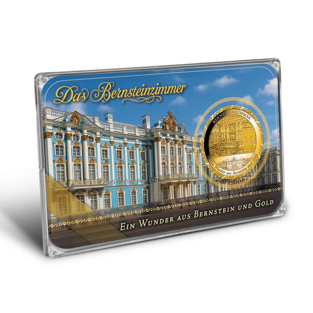 Produktbild von 1/200 Unze Feingold-Münze 'Bernsteinzimmer'