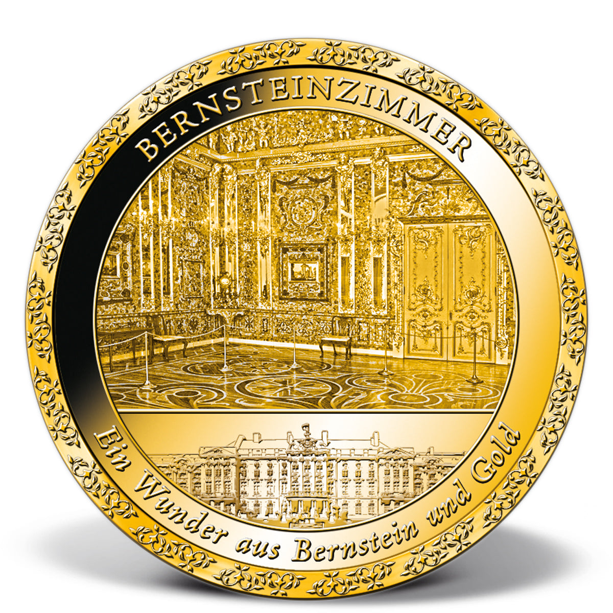 Produktbild von 1/200 Unze Feingold-Münze 'Bernsteinzimmer'