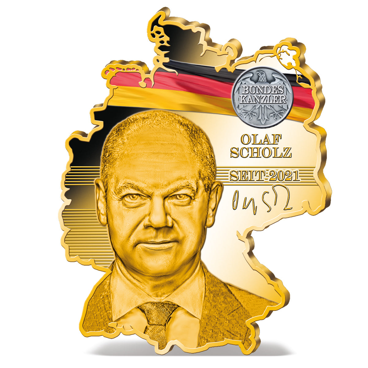Produktbild von 21er Komplett-Set 'Kanzler und Präsidentender BRD'