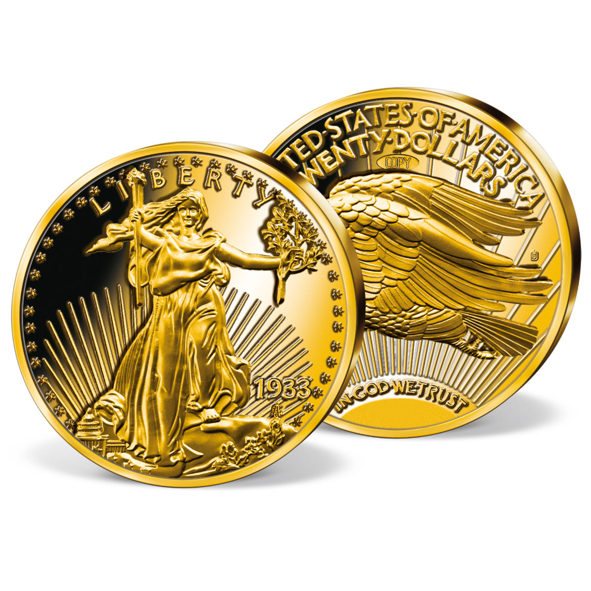 Produktbild von Hochrelief-Prägung 'Gold Eagle 1933'