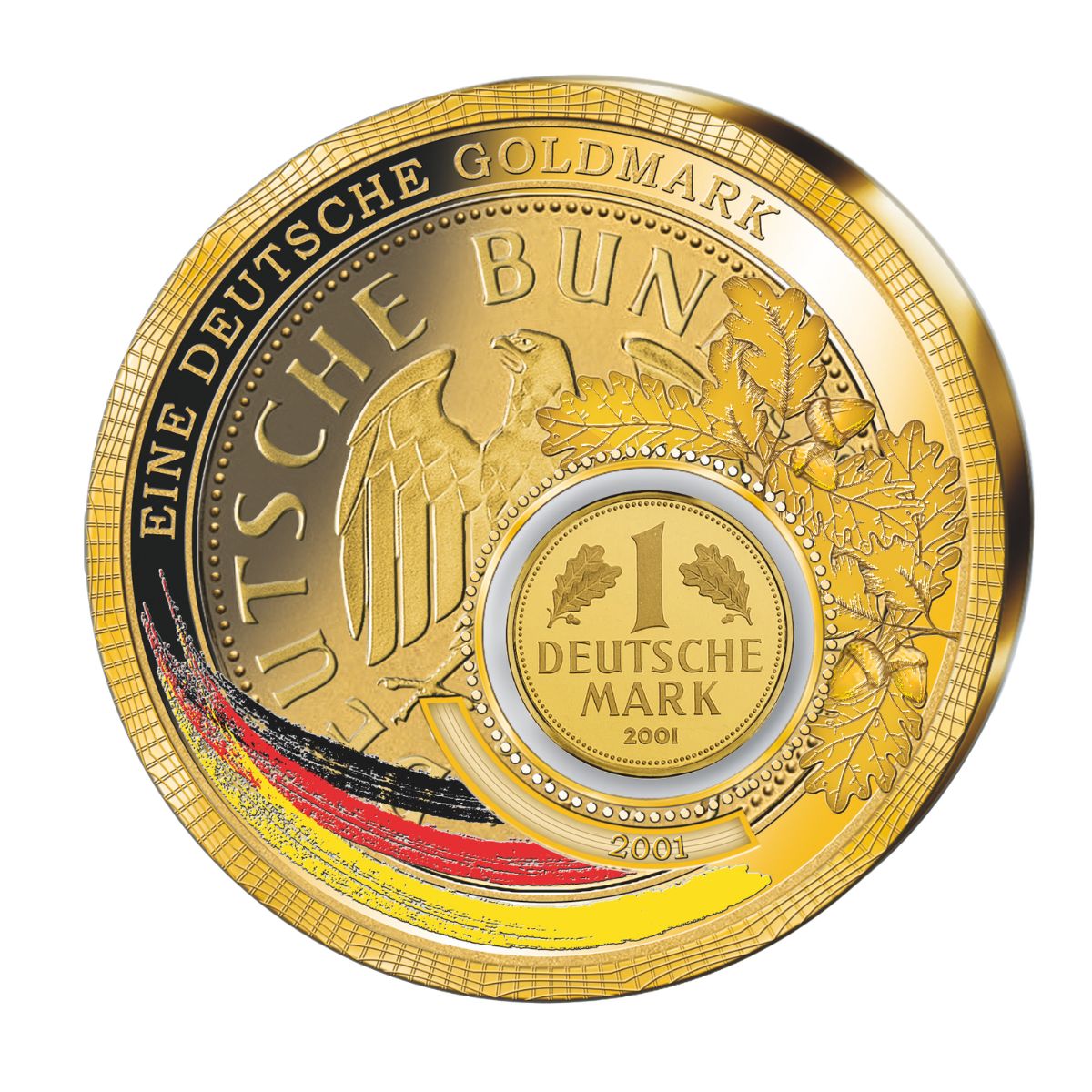 Produktbild von Inlay-Gigant '1 Goldmark 2001'