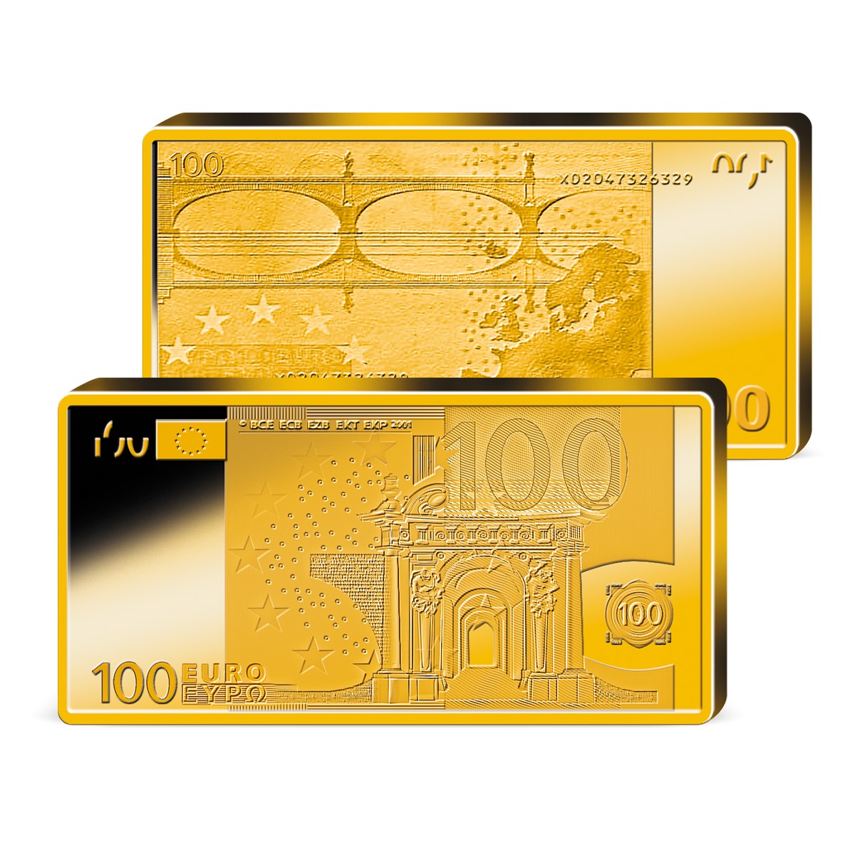 Produktbild von Barrenprägung '100 Euro-Schein'