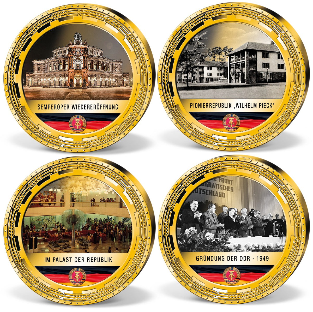 Produktbild von 24er Komplett-Set 'Rückblicke - Das war die DDR'