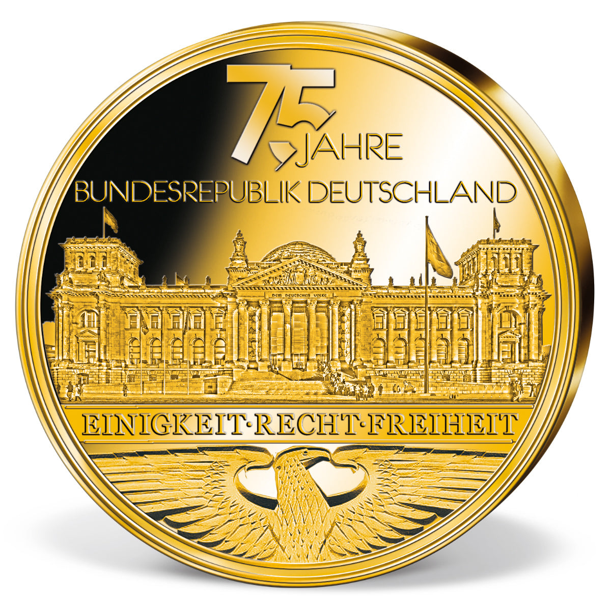 Produktbild von XXL-Prägung '75 Jahre Deutschland'