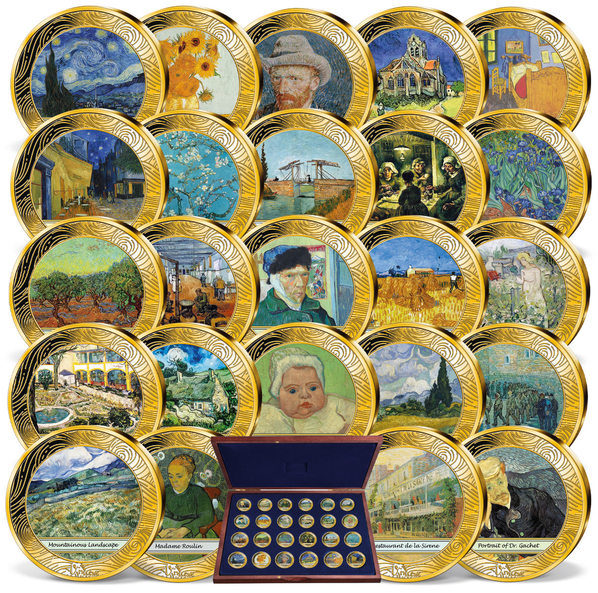Produktbild von 24er Komplett-Set 'Van Gogh'