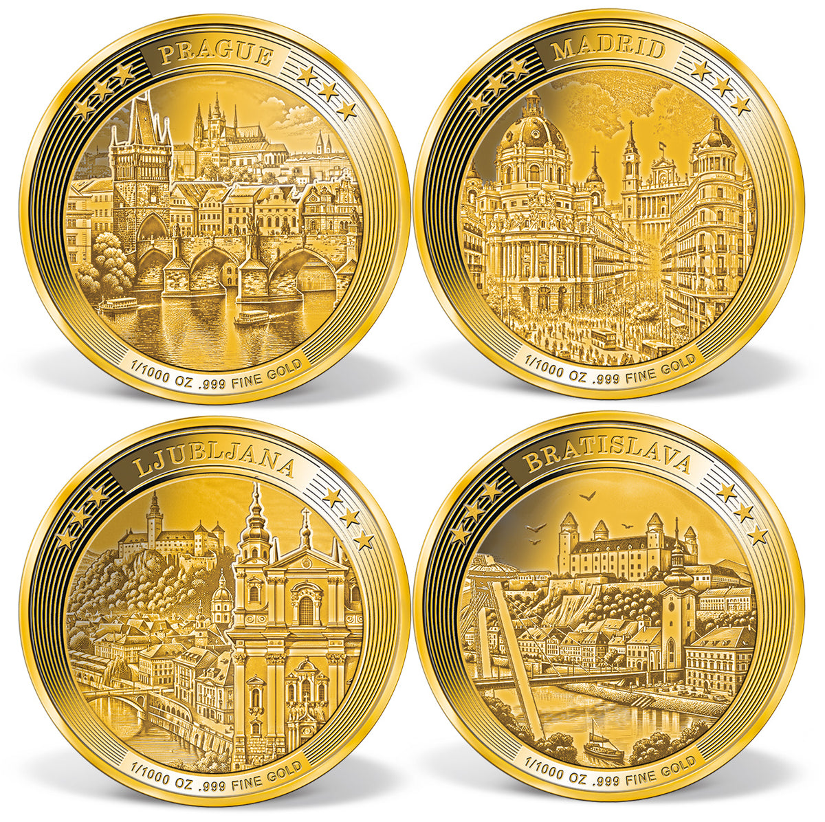 Produktbild von 27er Komplett-Set 'EU-Hauptstädte'