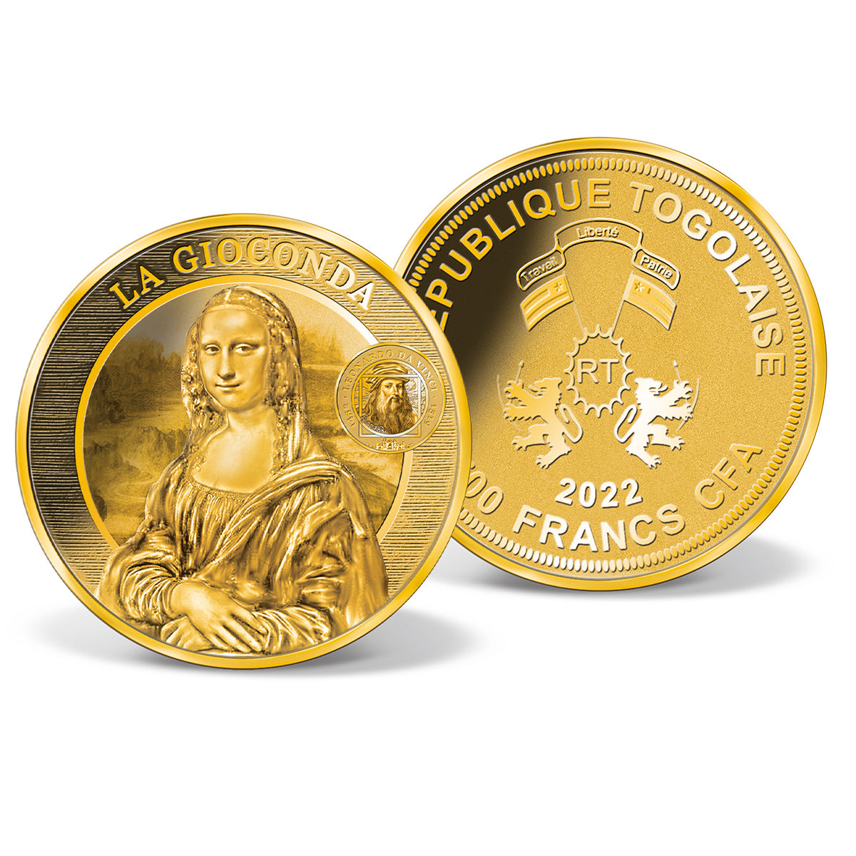 Produktbild von 1/200 Unze Feingold-Münze 'Mona Lisa'