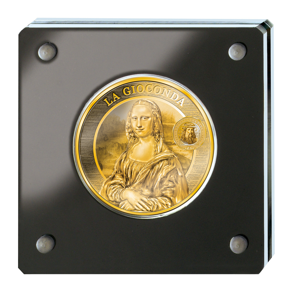 Produktbild von 1/200 Unze Feingold-Münze 'Mona Lisa'