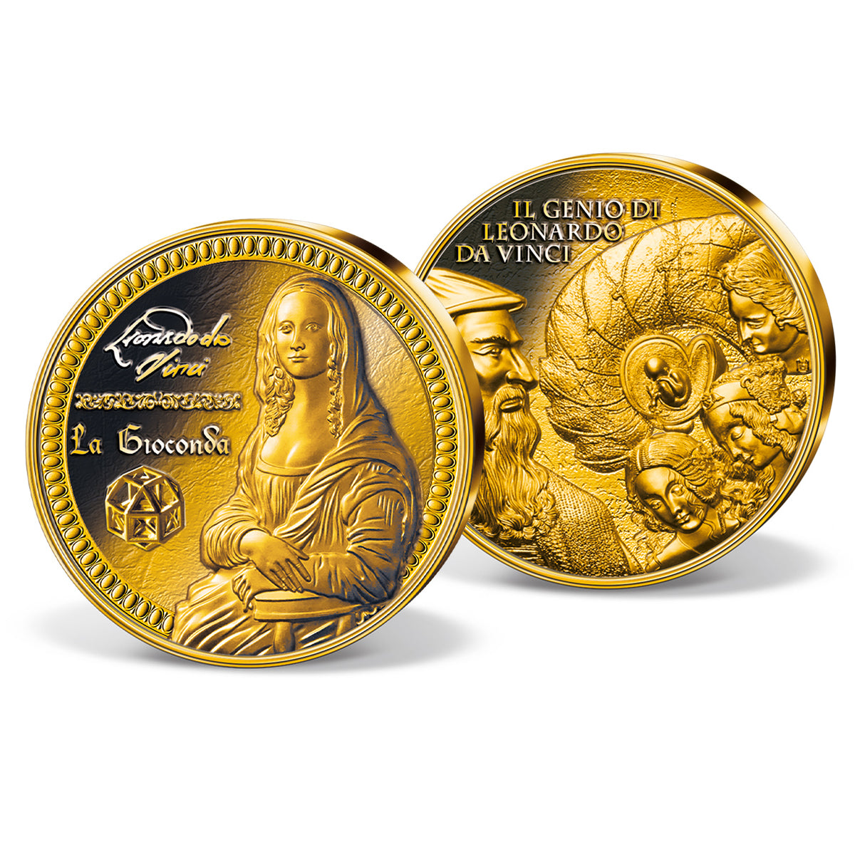 Produktbild von Gigantenprägung Da Vincis 'La Gioconda' im Hochrelief